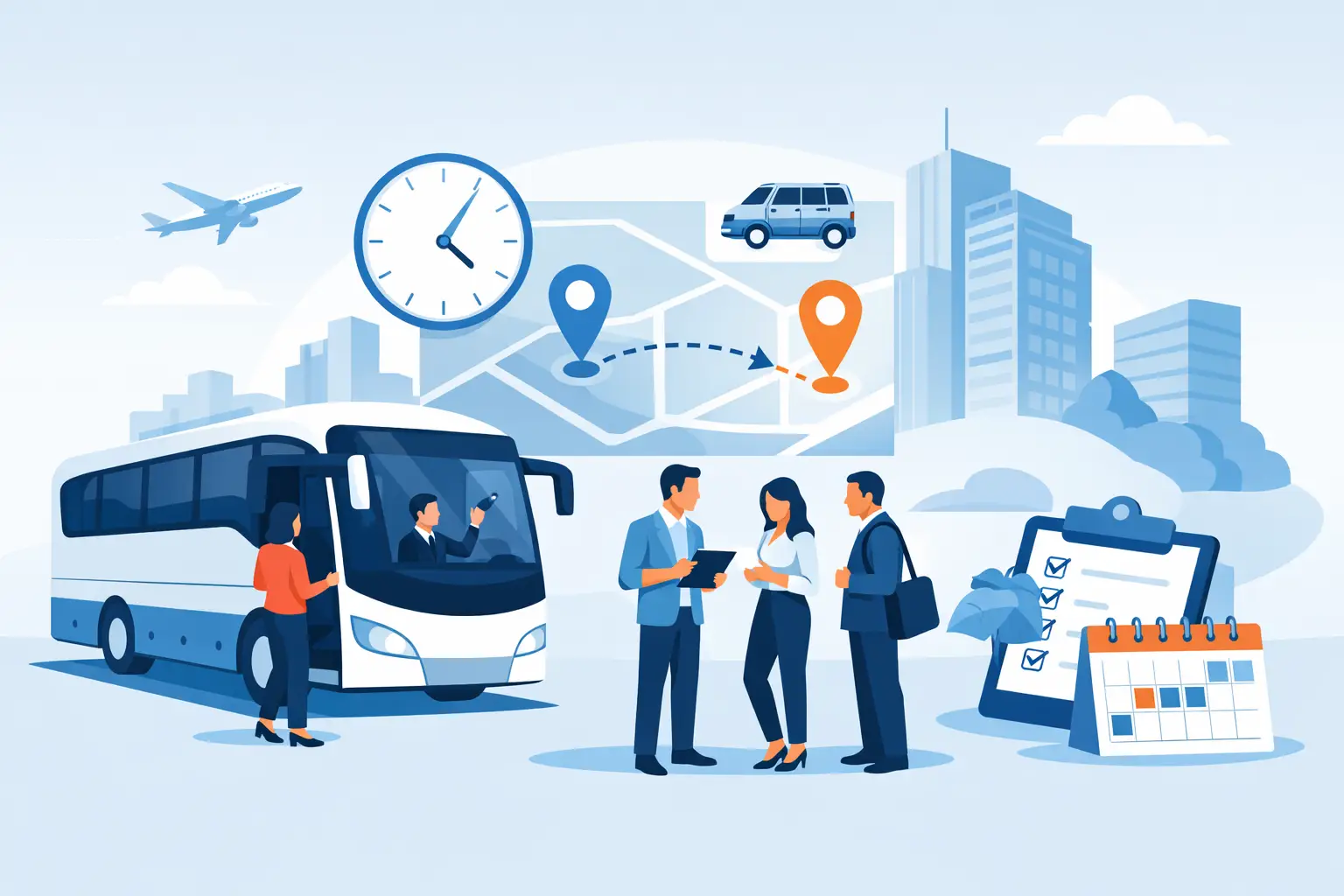 Read more about the article Corporate Shuttle Planning Guide for Teams