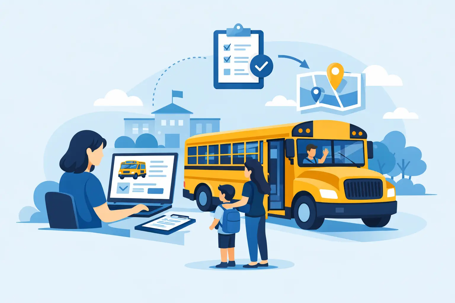 Read more about the article How to Apply for School Bus Transportation